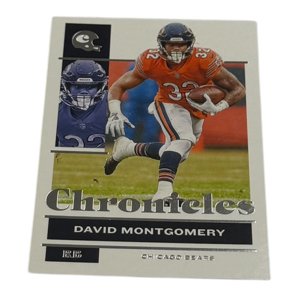 2021 Panini Chronicles David Montgomery #20 Chicago Bears Running Back NFL Card